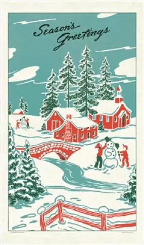  Winter Wonderland  Tea Towel