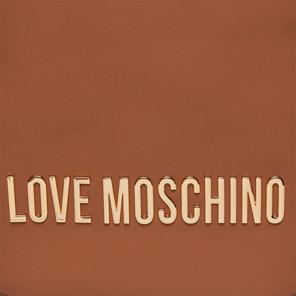 Zaino Donna LOVE MOSCHINO linea Bold Bag color Cammello