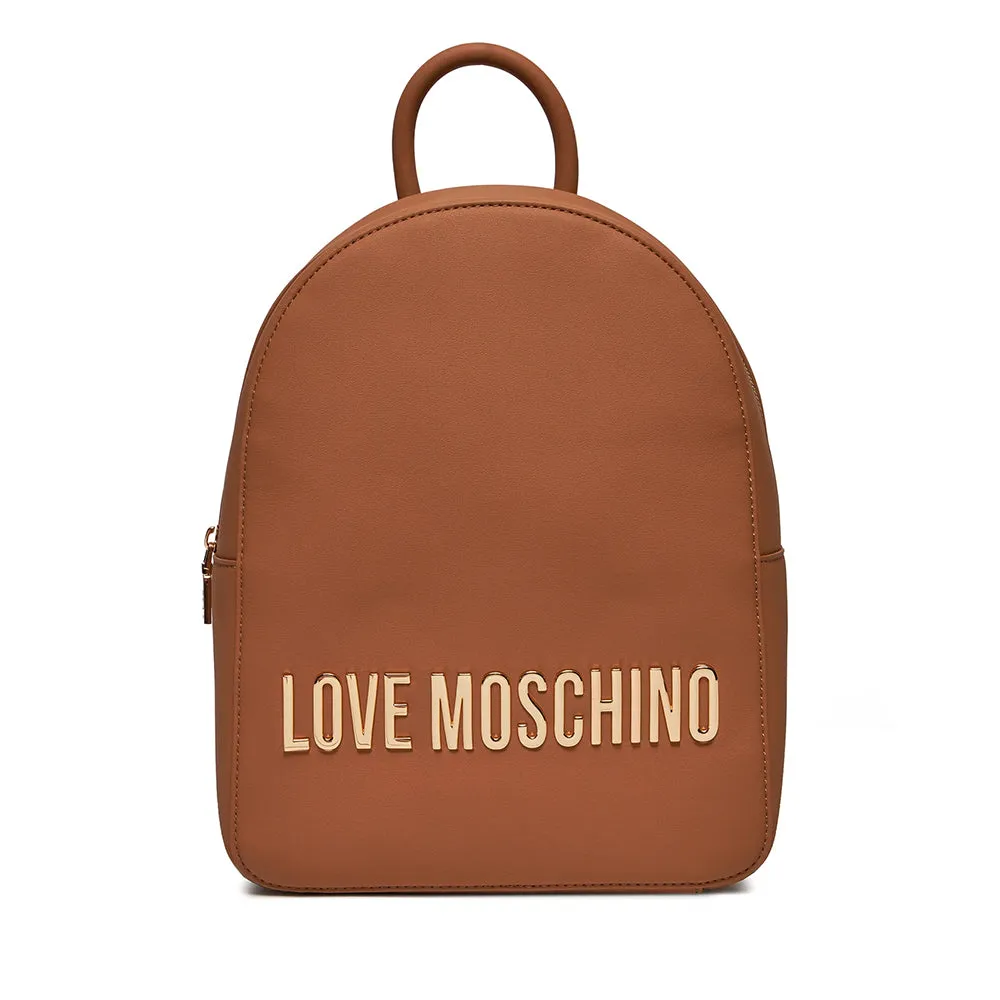 Zaino Donna LOVE MOSCHINO linea Bold Bag color Cammello